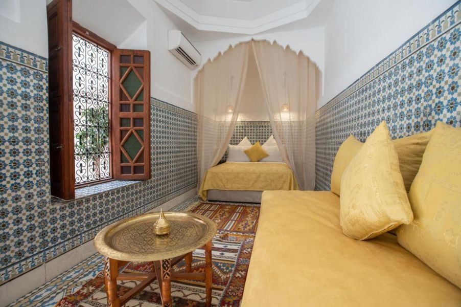 Chambre avec coin salon Riad Albaraka