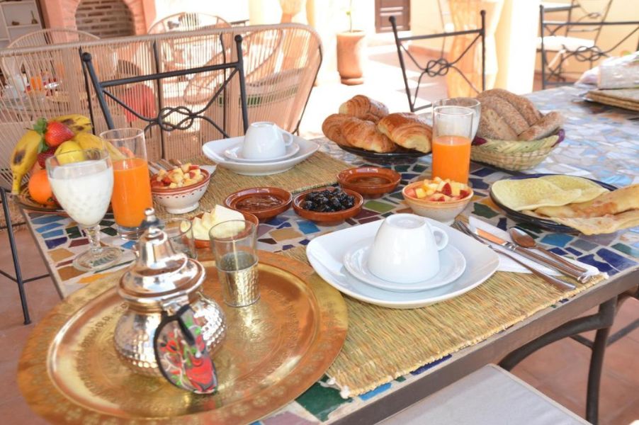 Petit Déjeuner Riad Dar Hamid Hotel & Spa