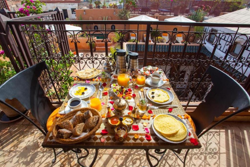 Petit Déjeuner Riad Melhoun & Spa