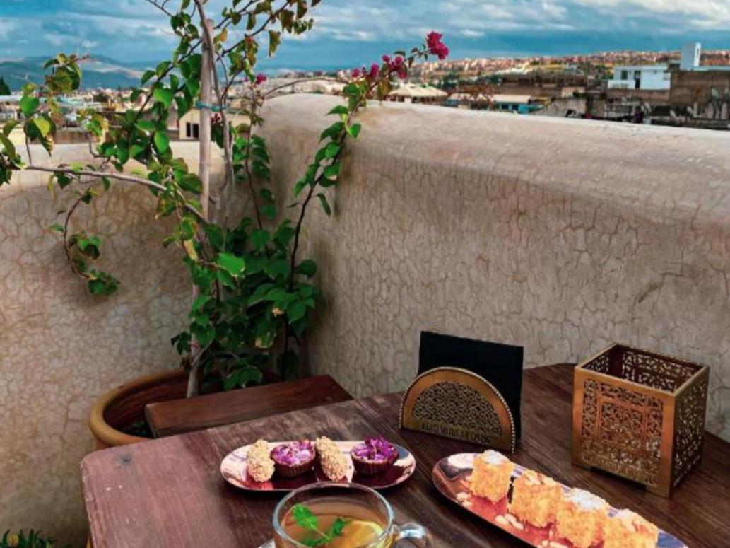 terrasse Riad Moulaydriss et Giacomo